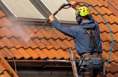 Démoussage et hydrofuge de toiture à Lardiers